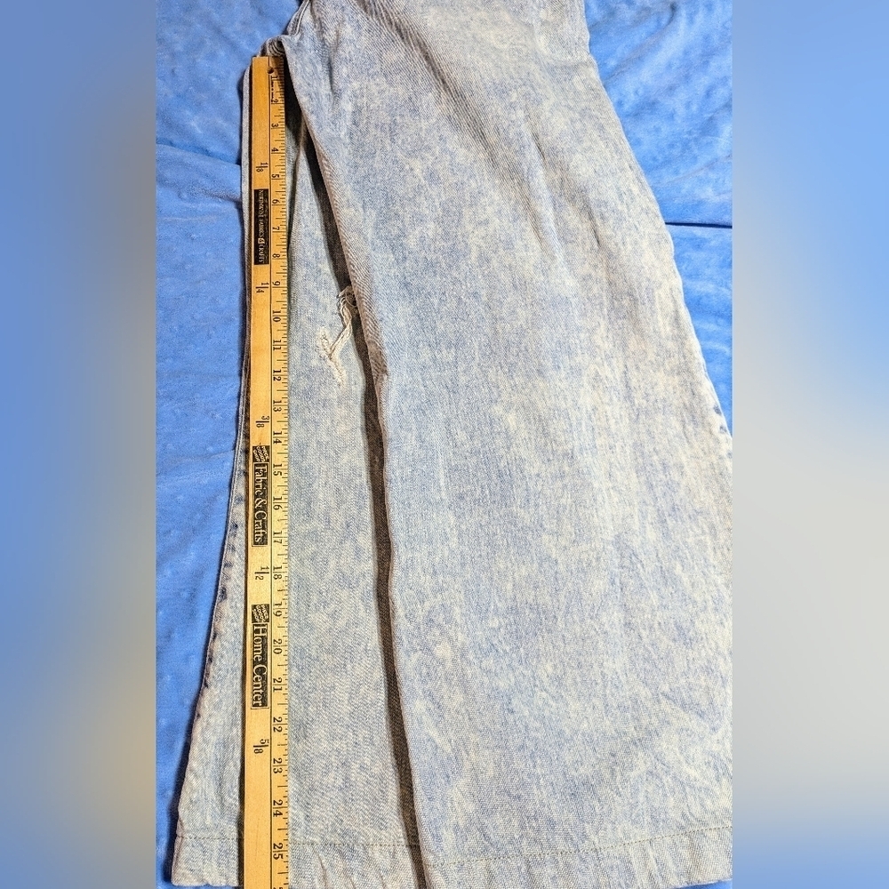 Distressed Wide-Leg Jeans | High Rise,‎ Acid-Wash | Street Style Uniq by Litz - Picture 8 of 10